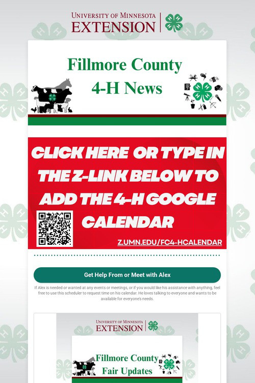 Fillmore County 4-H News
