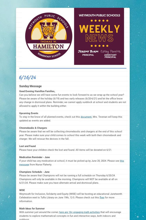 Thomas V. Hamilton Elementary