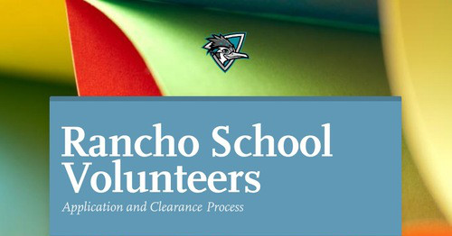 Rancho School Volunteers