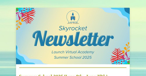 Skyrocket Newsletter