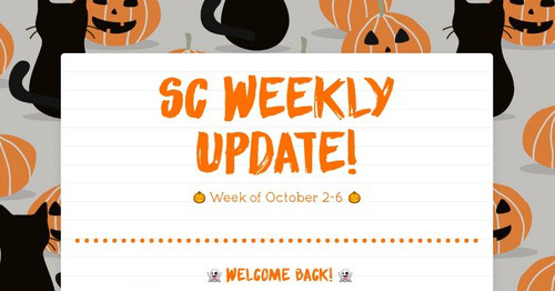 SC Weekly Update!