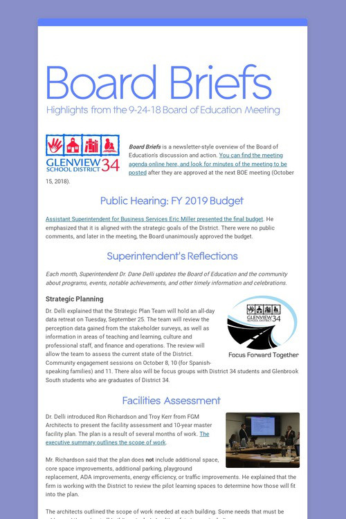 Board Briefs