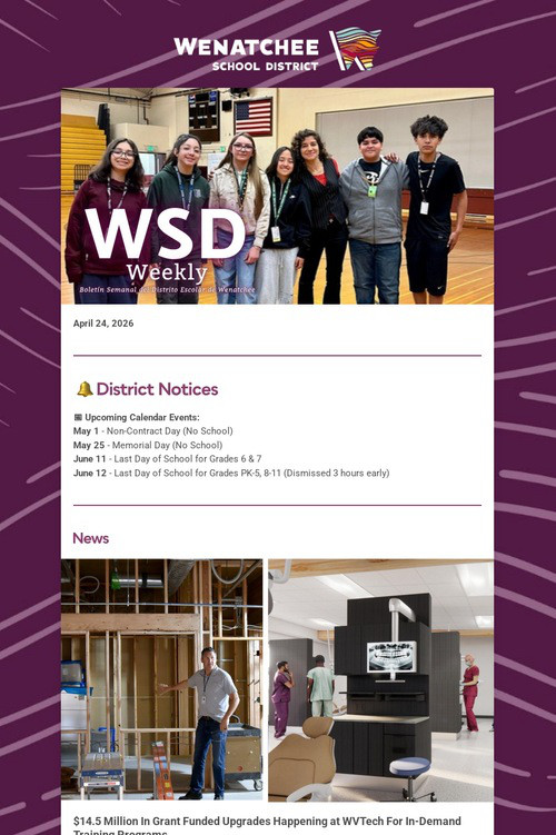 WSD Weekly