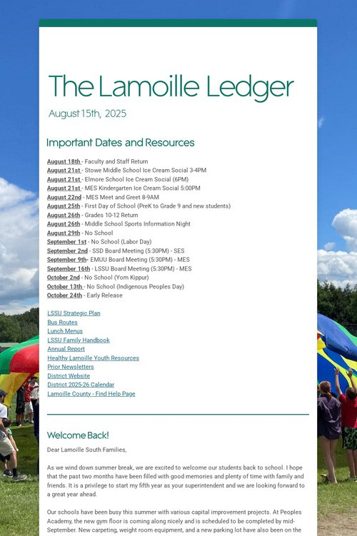The Lamoille Ledger