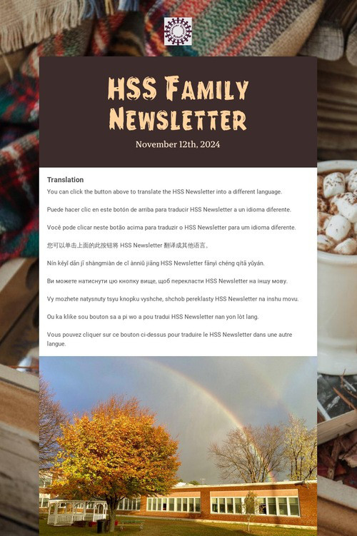 HSS Family Newsletter