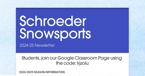 Schroeder Snowsports