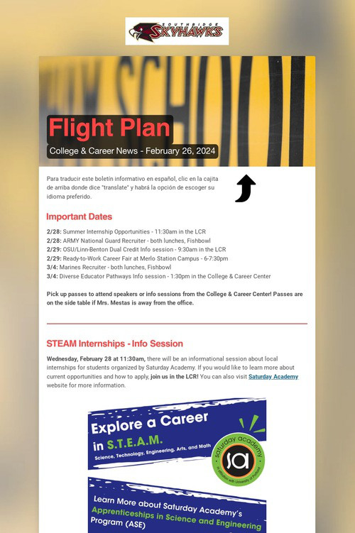 Flight Plan