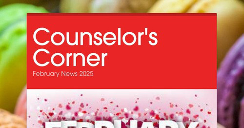 Counselor's Corner