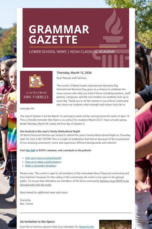 GRAMMAR GAZETTE