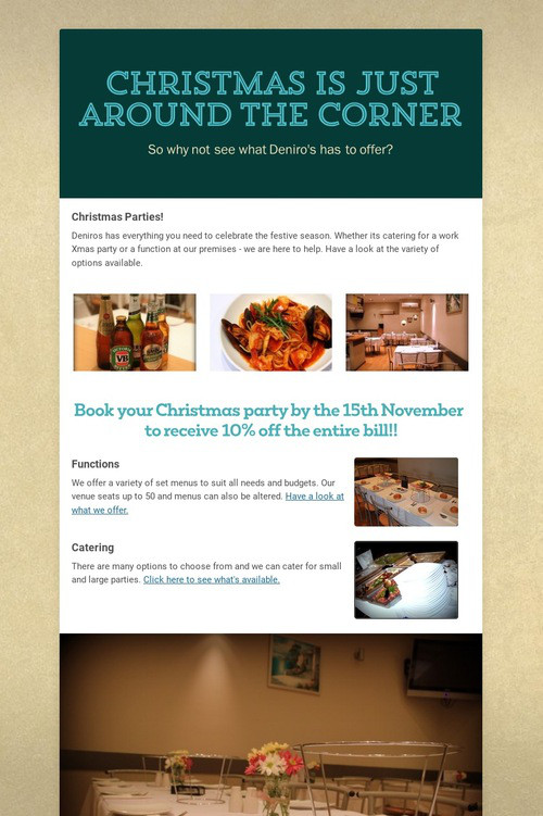 Christmas is just around the corner