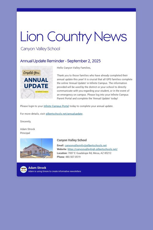 Lion Country News