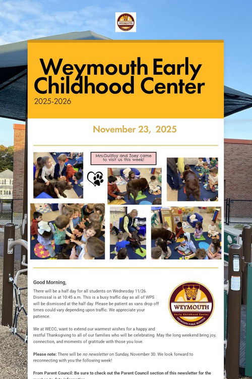 Weymouth Early Childhood Center