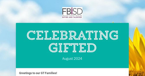 Celebrating Gifted