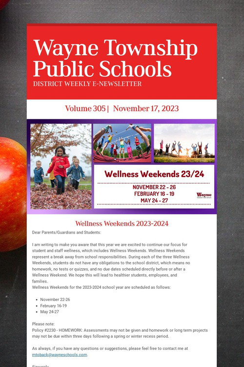 Wayne Township Public Schools