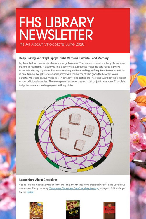 FHS LIBRARY NEWSLETTER