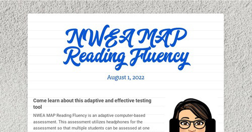 NWEA MAP Reading Fluency