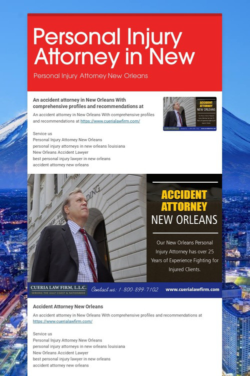 Personal Injury Attorney in New
