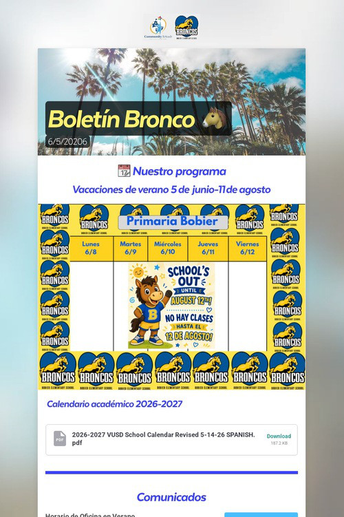 Boletín Bronco 🐴
