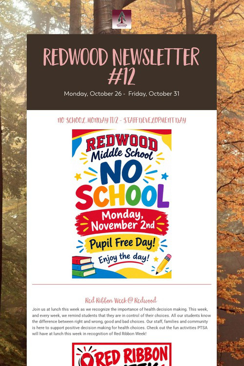 Redwood Newsletter #12