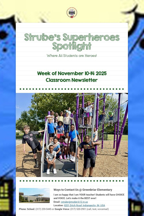 Strube's Superheroes Spotlight