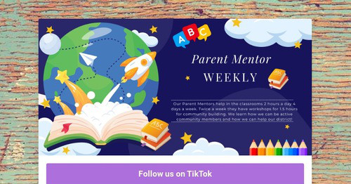 Parent Mentor Weekly