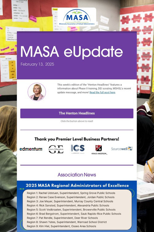 MASA eUpdate