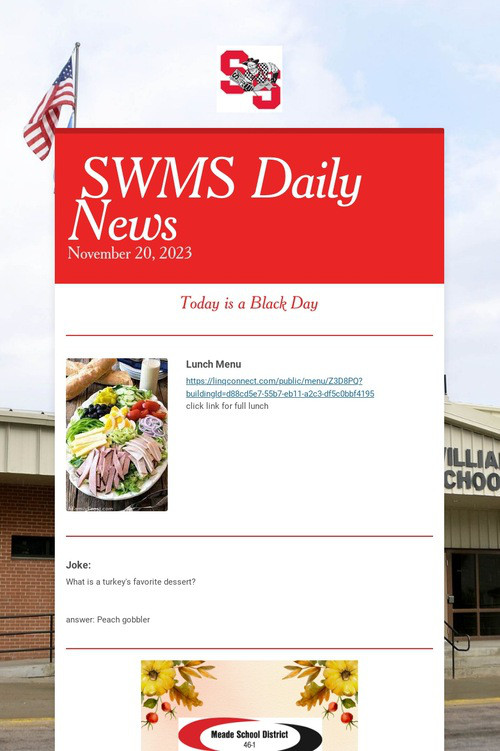 SWMS Daily News