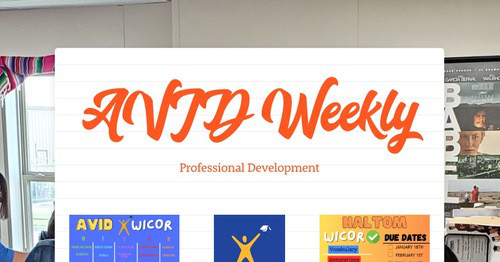 AVID Weekly