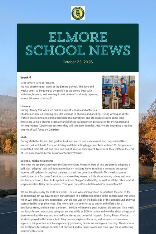 ELMORE School News