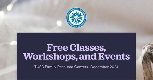 Free Classes, Workshops, and Events