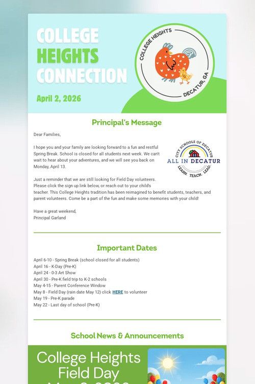 College Heights Connection
