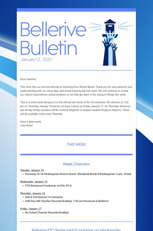 Bellerive Bulletin
