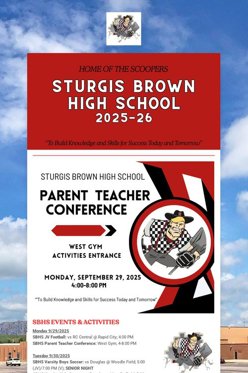 STURGIS BROWN HIGH SCHOOL
