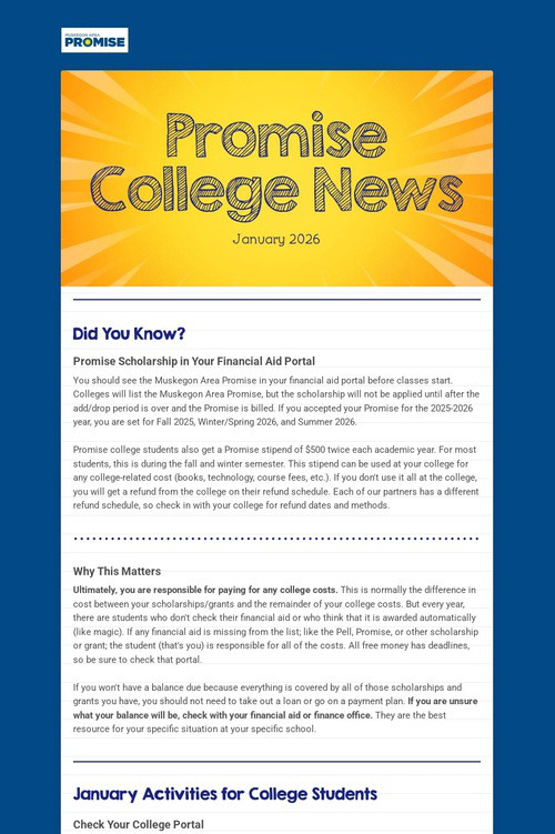 Promise College News