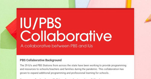 IU/PBS Collaborative