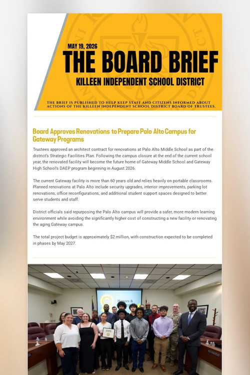 The Board Brief - May 19, 2026