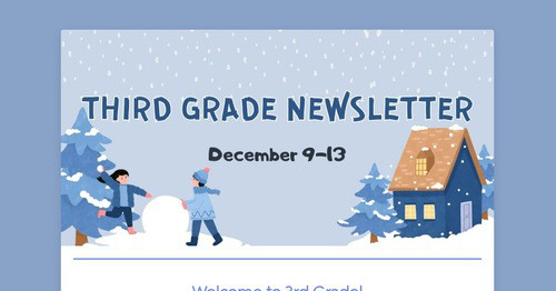 Third Grade Weekly Update