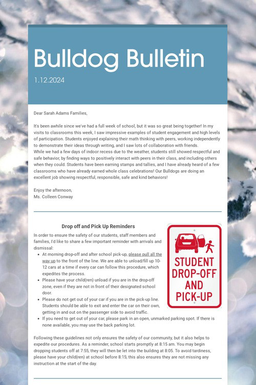 Bulldog Bulletin