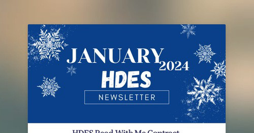 HDES Newsletter