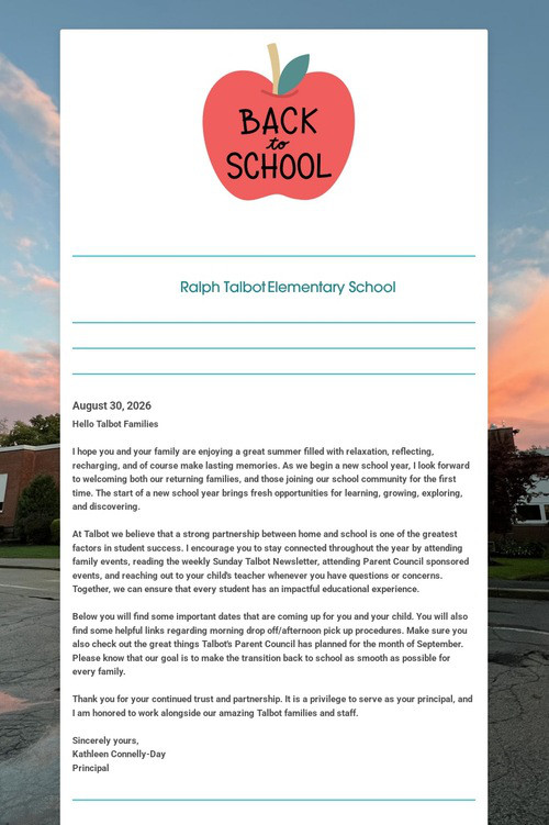 Ralph Talbot Elementary School