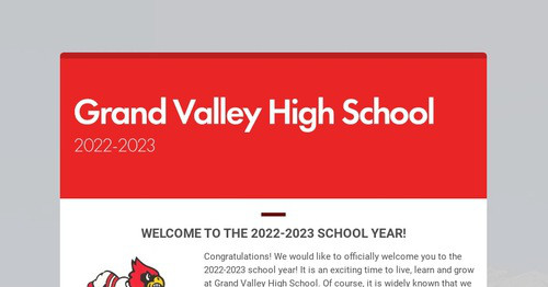 Grand Valley High School