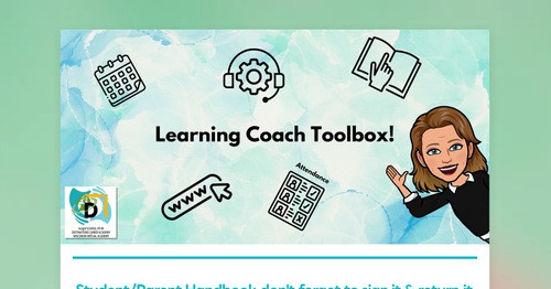 Learning Coaches' Toolbox!