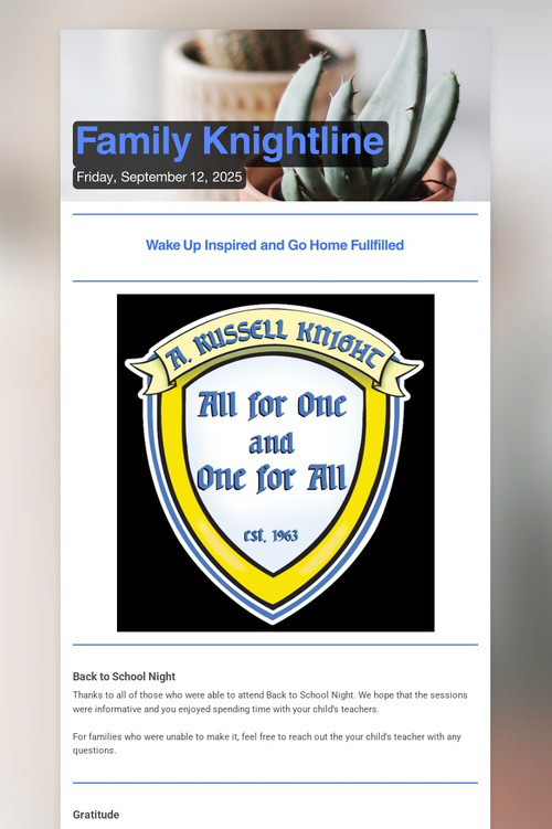 Family Knightline
