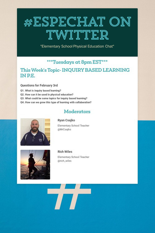 #ESPEchat on Twitter