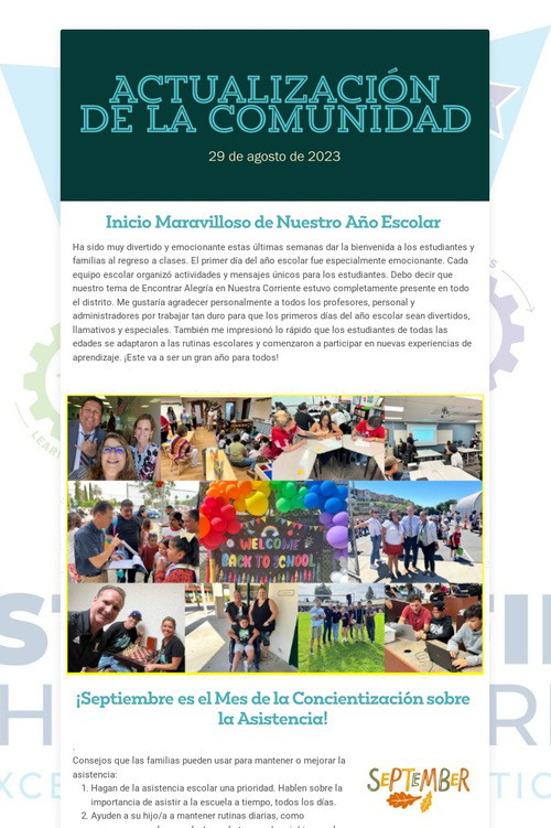 Actualización de la Comunidad