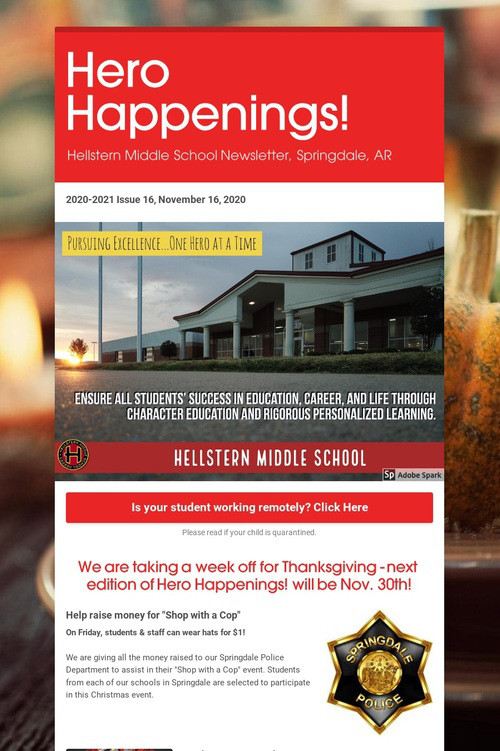 Hero Happenings!