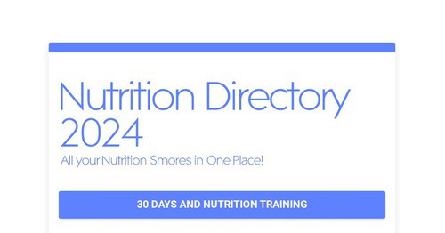Nutrition Directory 2022