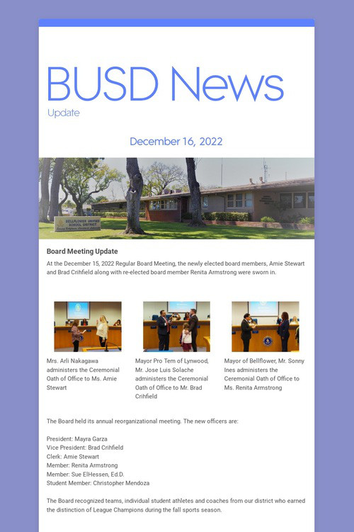 BUSD News