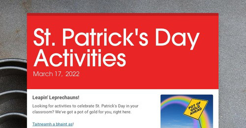 St. Patrick's Day Activities | Smore