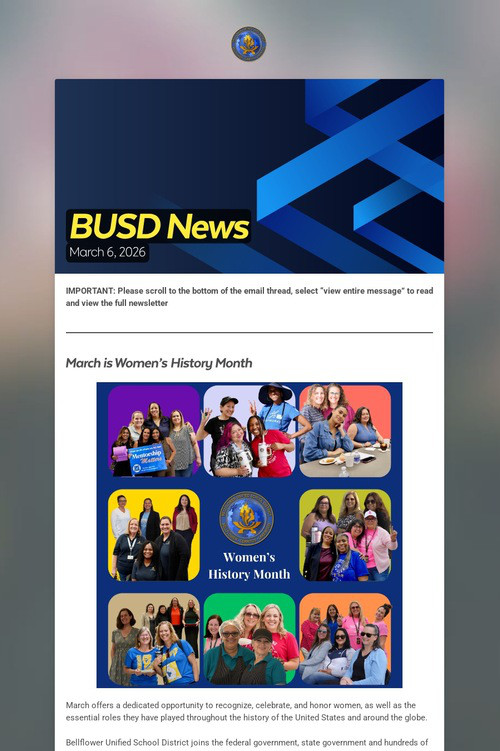 BUSD News
